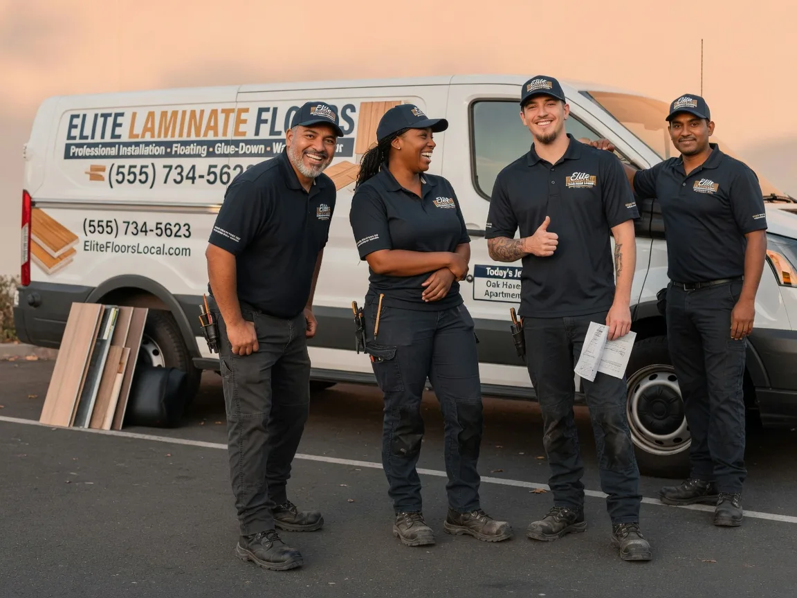 Laminate flooring installation company in Cropsey, IL